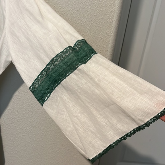 Sheer white linen dress never worn - Picture 4 of 7